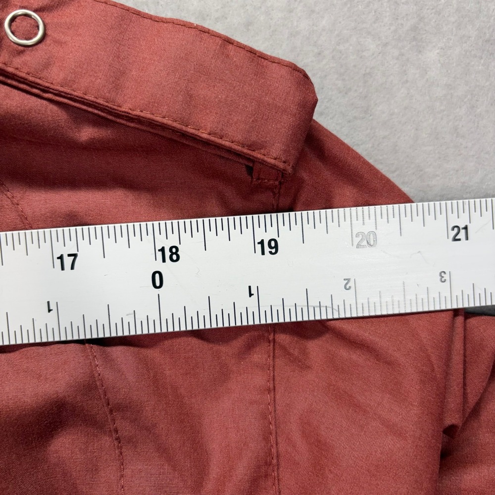 Members Only Racer Jacket Mens 40 Rust Vintage 80s Europe Craft Bomber - Picture 13 of 15